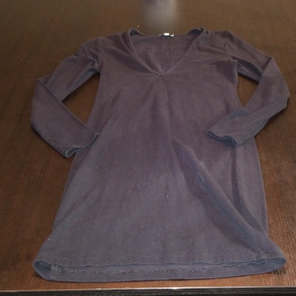 Deep V Neck Bodycon Dress - Picture 1 of 2
